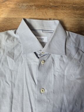 ETON Slim Fit Warwick Dress Shirt Sz 41  16